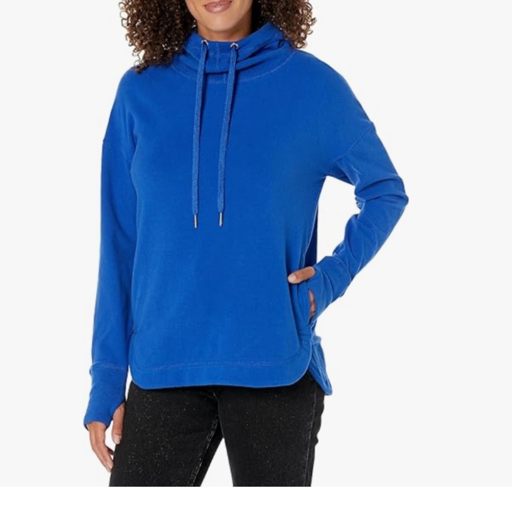 Sweaty Betty women’s escape‎ luxe fleece long sleeve hoodie sweatshirt XS